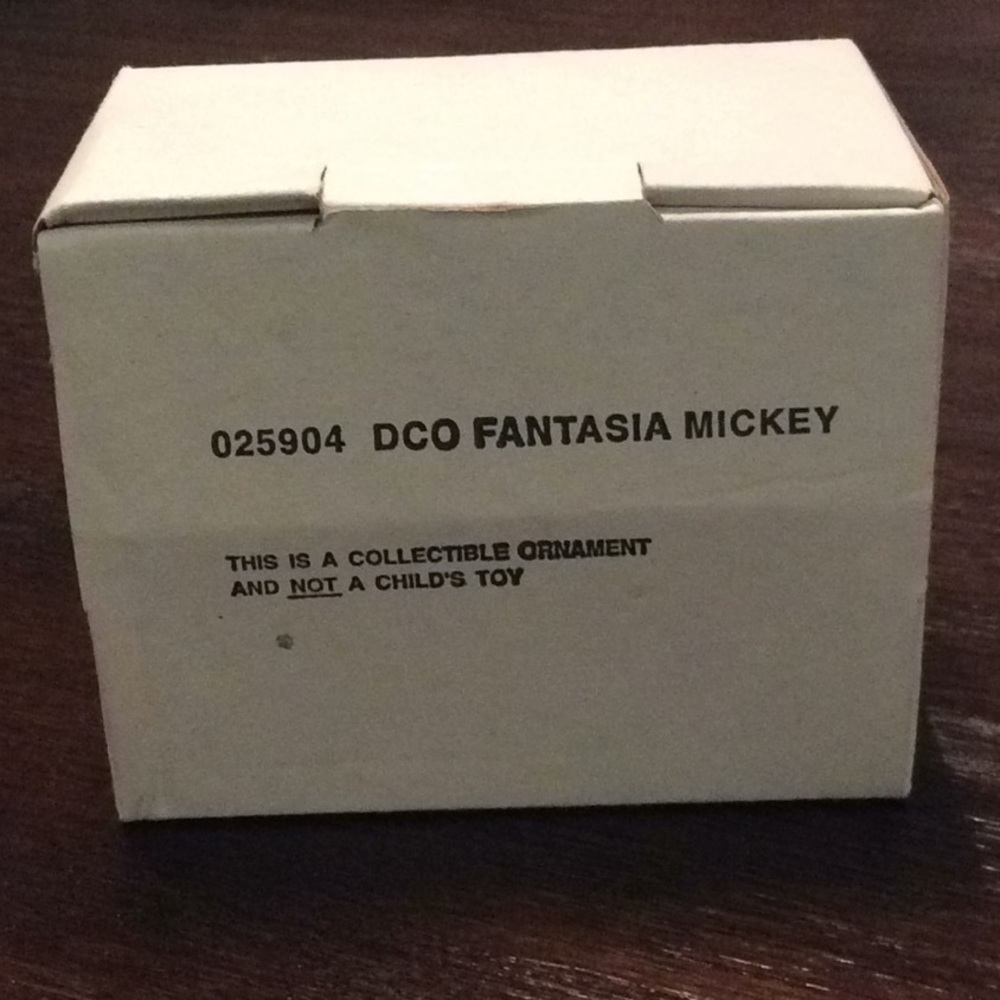 Disney Mickey Grolier collectible ornament NIB - Picture 6 of 6